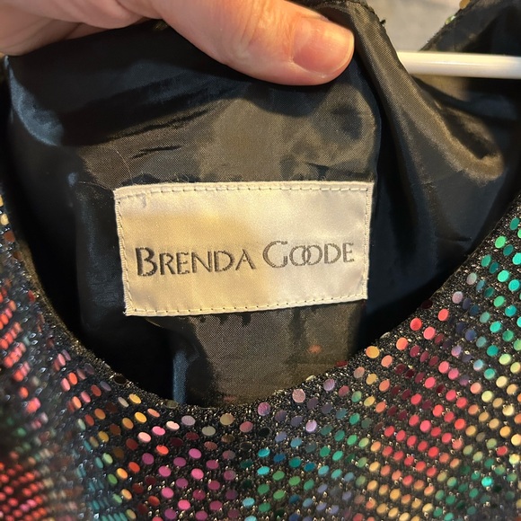 Brenda Goode-sequins top NYE size XL - Picture 3 of 3